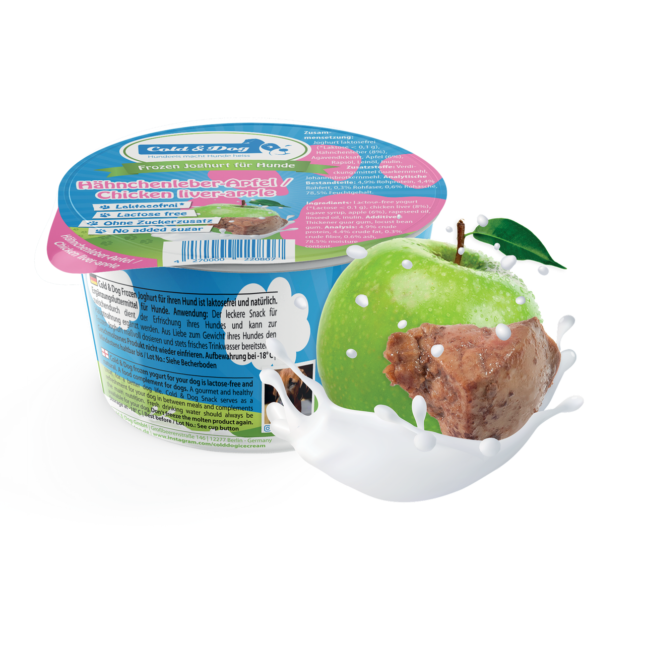 12x Hundeeis der Überflieger 90ml